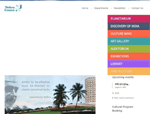 Tablet Screenshot of nehru-centre.org